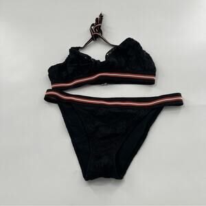 Victoria’s Secret Black Bikini Swimsuit Two Piece Women’s